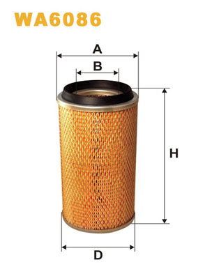 Повітряний фільтр   WA6086   WIX FILTERS