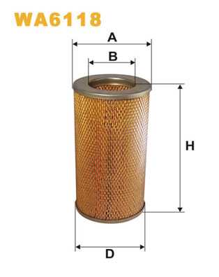 Воздушный фильтр   WA6118   WIX FILTERS