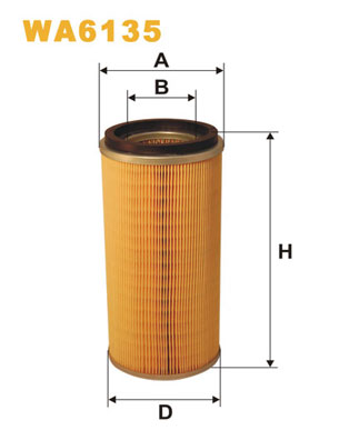 Повітряний фільтр   WA6135   WIX FILTERS