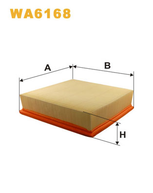 Повітряний фільтр   WA6168   WIX FILTERS