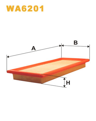 Повітряний фільтр   WA6201   WIX FILTERS