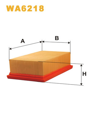 Повітряний фільтр   WA6218   WIX FILTERS