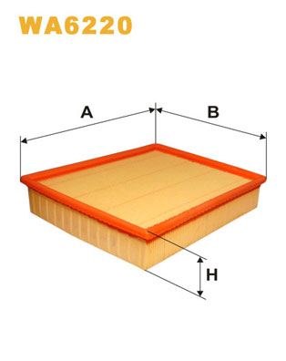 Повітряний фільтр   WA6220   WIX FILTERS