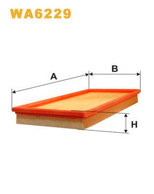 Повітряний фільтр   WA6229   WIX FILTERS