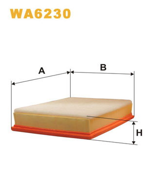 Воздушный фильтр   WA6230   WIX FILTERS