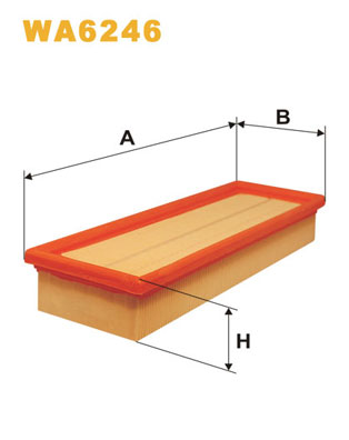 Повітряний фільтр   WA6246   WIX FILTERS