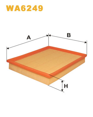 Воздушный фильтр   WA6249   WIX FILTERS