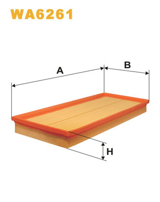 Повітряний фільтр   WA6261   WIX FILTERS