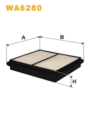Повітряний фільтр   WA6280   WIX FILTERS