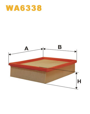 Повітряний фільтр   WA6338   WIX FILTERS