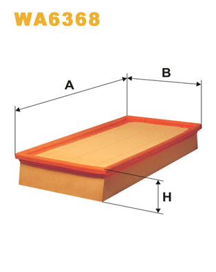 Воздушный фильтр   WA6368   WIX FILTERS