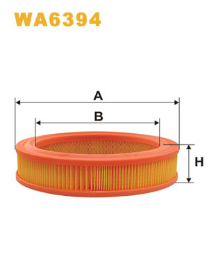 Повітряний фільтр   WA6394   WIX FILTERS