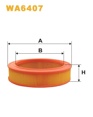 Повітряний фільтр   WA6407   WIX FILTERS