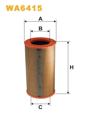 Воздушный фильтр   WA6415   WIX FILTERS