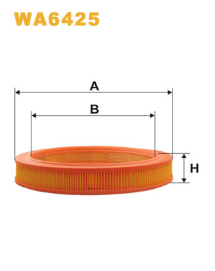 Повітряний фільтр   WA6425   WIX FILTERS