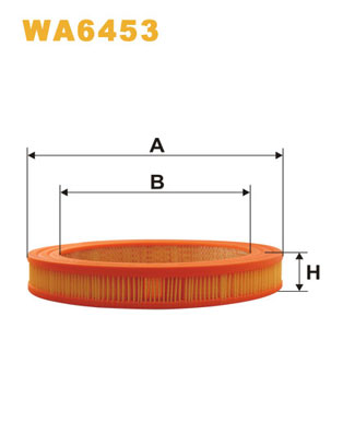 Повітряний фільтр   WA6453   WIX FILTERS