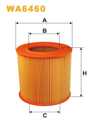 Повітряний фільтр   WA6460   WIX FILTERS