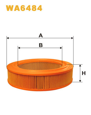 Повітряний фільтр   WA6484   WIX FILTERS