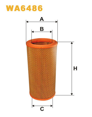 Повітряний фільтр   WA6486   WIX FILTERS