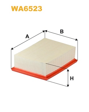 Повітряний фільтр   WA6523   WIX FILTERS