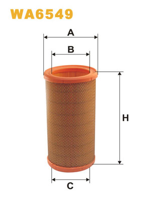 Повітряний фільтр   WA6549   WIX FILTERS