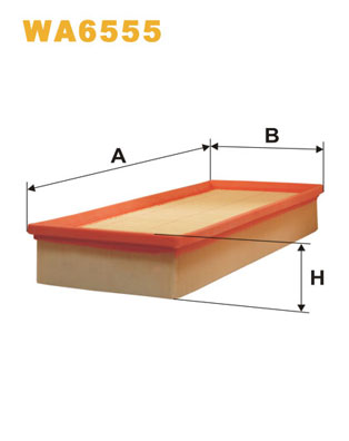 Повітряний фільтр   WA6555   WIX FILTERS