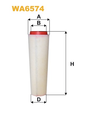 Повітряний фільтр   WA6574   WIX FILTERS