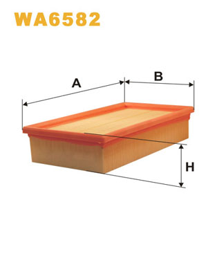 Повітряний фільтр   WA6582   WIX FILTERS