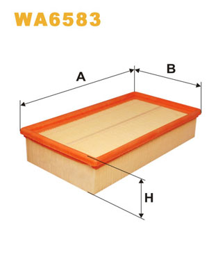 Воздушный фильтр   WA6583   WIX FILTERS