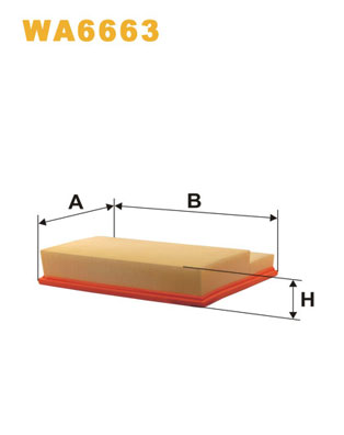 Повітряний фільтр   WA6663   WIX FILTERS