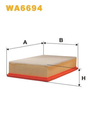 Воздушный фильтр   WA6694   WIX FILTERS