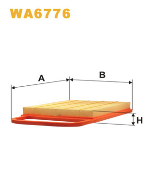 Повітряний фільтр   WA6776   WIX FILTERS