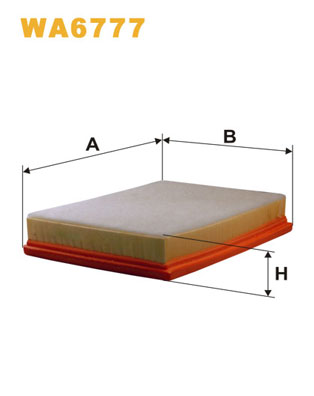Повітряний фільтр   WA6777   WIX FILTERS