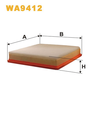 Повітряний фільтр   WA9412   WIX FILTERS