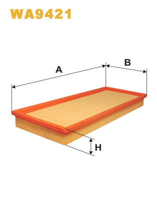 Повітряний фільтр   WA9421   WIX FILTERS