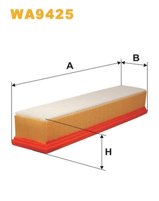 Воздушный фильтр   WA9425   WIX FILTERS