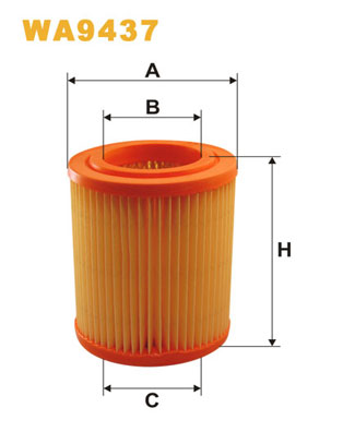 Повітряний фільтр   WA9437   WIX FILTERS