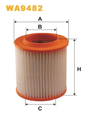 Повітряний фільтр   WA9482   WIX FILTERS