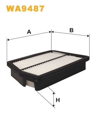 Повітряний фільтр   WA9487   WIX FILTERS