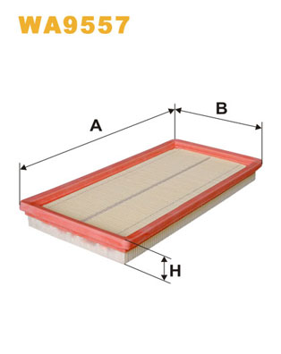 Повітряний фільтр   WA9557   WIX FILTERS
