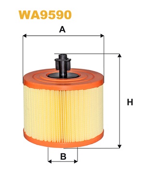 Повітряний фільтр   WA9590   WIX FILTERS