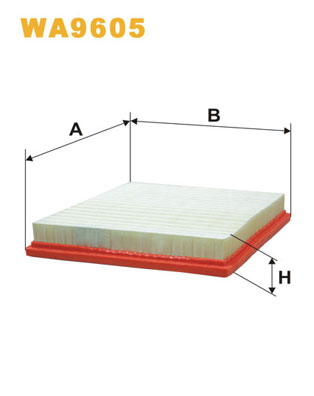 Воздушный фильтр   WA9605   WIX FILTERS