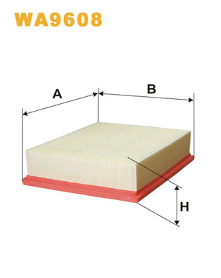Повітряний фільтр   WA9608   WIX FILTERS