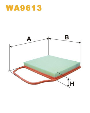 Повітряний фільтр   WA9613   WIX FILTERS