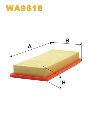 Повітряний фільтр   WA9618   WIX FILTERS