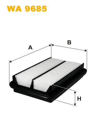 Повітряний фільтр   WA9685   WIX FILTERS