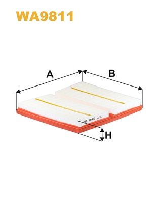 Повітряний фільтр   WA9811   WIX FILTERS