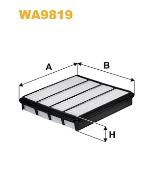 Воздушный фильтр   WA9819   WIX FILTERS