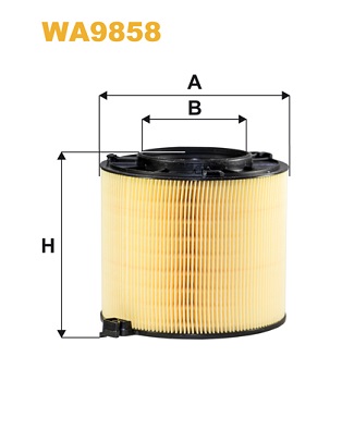 Воздушный фильтр   WA9858   WIX FILTERS