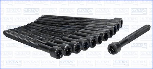 Комплект болтов головки цилидра, AJUSA 81040800 Комплект болтов головки цилидра, AJUSA 81040800